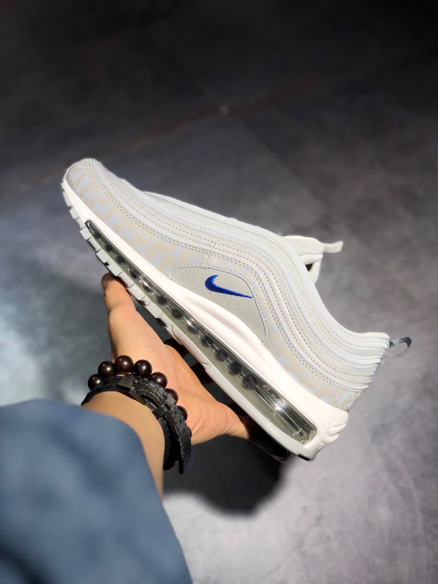 Authentic Nike Air Max 97 3M Silver GS